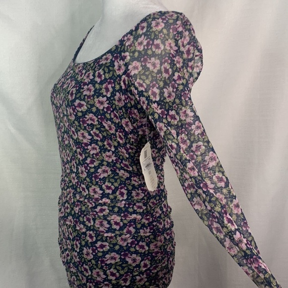 Altar'd State Floral Long Sleeve Bodycon Dress- NWT - Picture 6 of 16